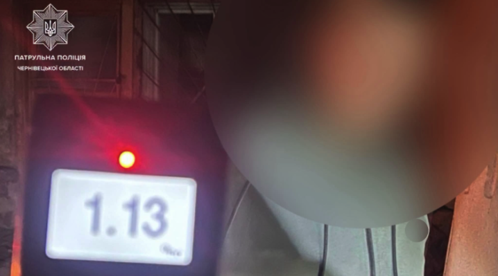 У Чернівцях водій порушив комендантську годину та керував автомобілем у стані сп’яніння